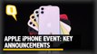 Apple iPhone Event 2019: New iPhone 11 & Other Key Announcements