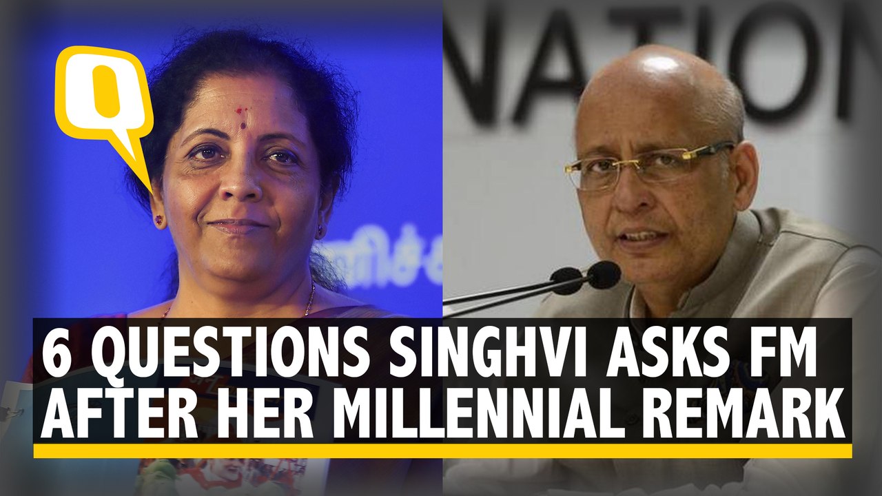 6 Questions Cong Asks FM Sitharaman After Her M...