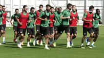 Konyaspor, Denizlispor maçı hazırlıklarını sürdürüyor