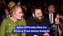 Adele Officially Files for Divorce From Simon Konecki