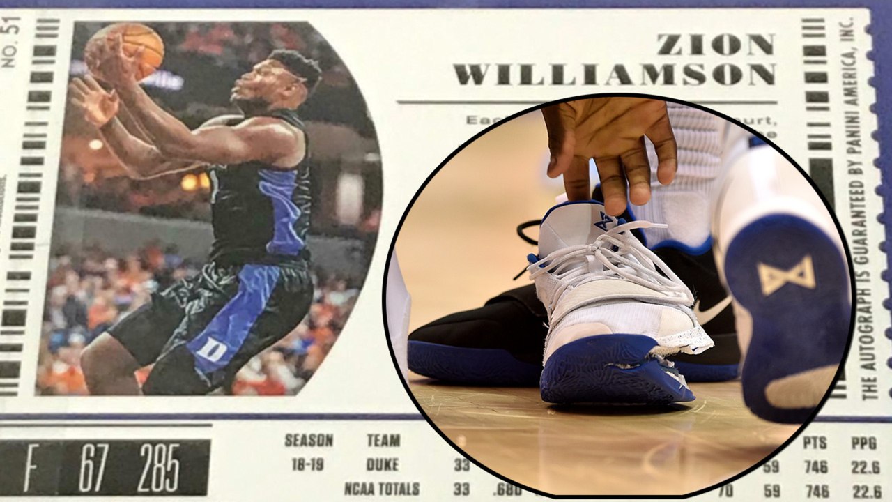 Zion Williamson Explains Shoe BLOWOUT As His Rookie Card Drives INSANE $22k Price!