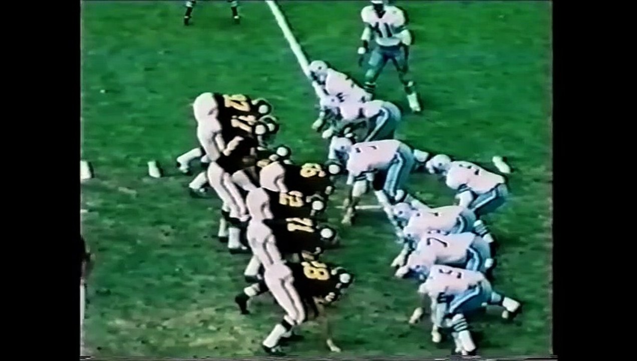 NFL Season 1965 Week 07 - Dallas Cowboys @ Pittsburgh Steelers - Highlights