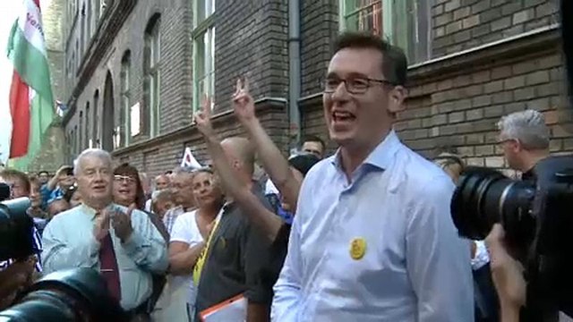 Ellenzéki tüntetés Budapesten