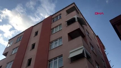 Maltepe'de, kolonlarında çatlaklar oluşan bina boşaltıldı