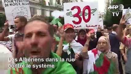 Les Algériens dans la rue pour dire non à la présidentielle