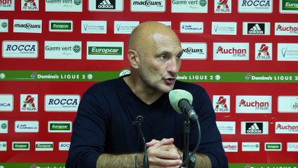 ACA-USO (0-0): la réaction d'Olivier Pantaloni [J7 2019-2020]