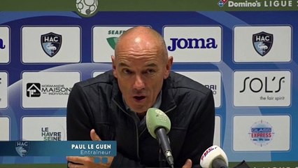 Après HAC - Paris FC (0-0), réaction de Paul Le Guen