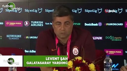 Levent Şahin: "Falcao son 10 dakika yorgunluktan kendisi çıkmak istedi"