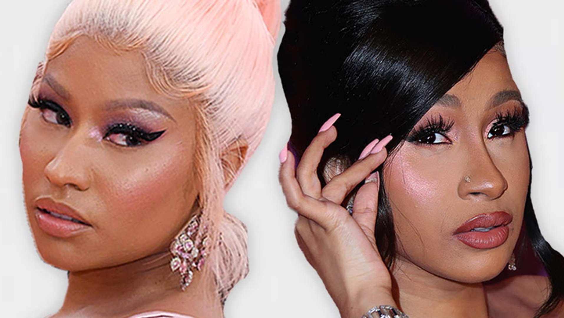 ⁣Cardi B & Nicki Minaj Feud Was Fake?