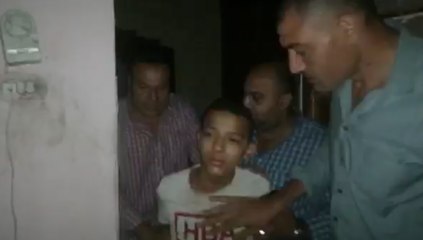 الداخلية تحرر الطفل المختطف بأحد مراكز المنوفية