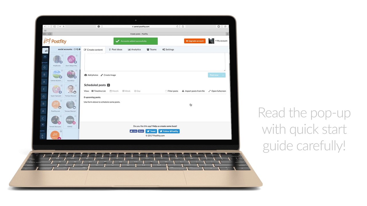 How To Schedule Or Direct Your Facebook Twitter VK LinkedIn Instagram ETC Posts In Single Click