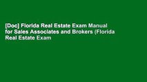 [Doc] Florida Real Estate Exam Manual for Sales Associates and Brokers (Florida Real Estate Exam