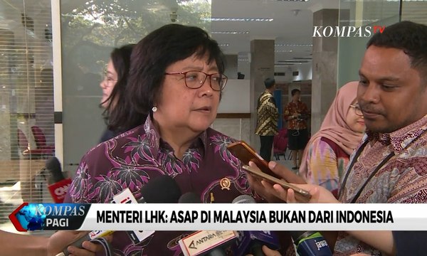 Menteri LHK: Asap di Malaysia Bukan dari Indonesia