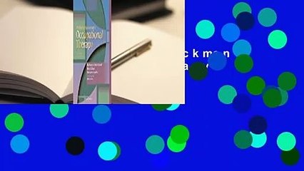 Willard and Spackman's Occupational Therapy  For Kindle