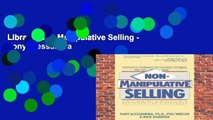 Library  Non-Manipulative Selling - Tony Alessandra