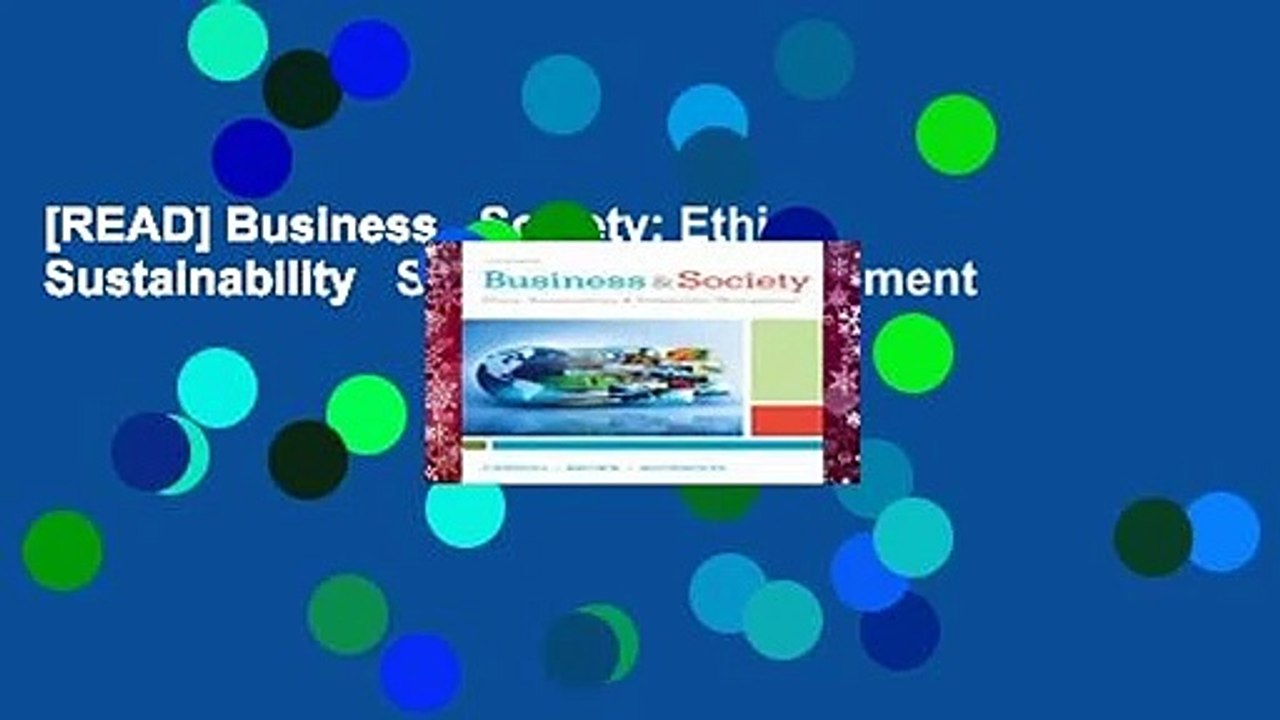 [READ] Business   Society: Ethics, Sustainability   Stakeholder Management