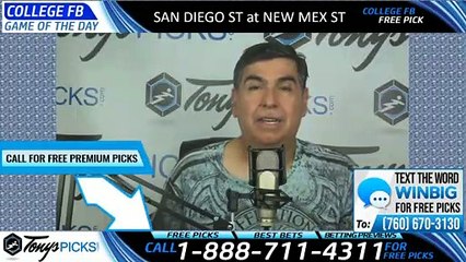 San Diego St New Mexico St College Football Pick 9/14/2019