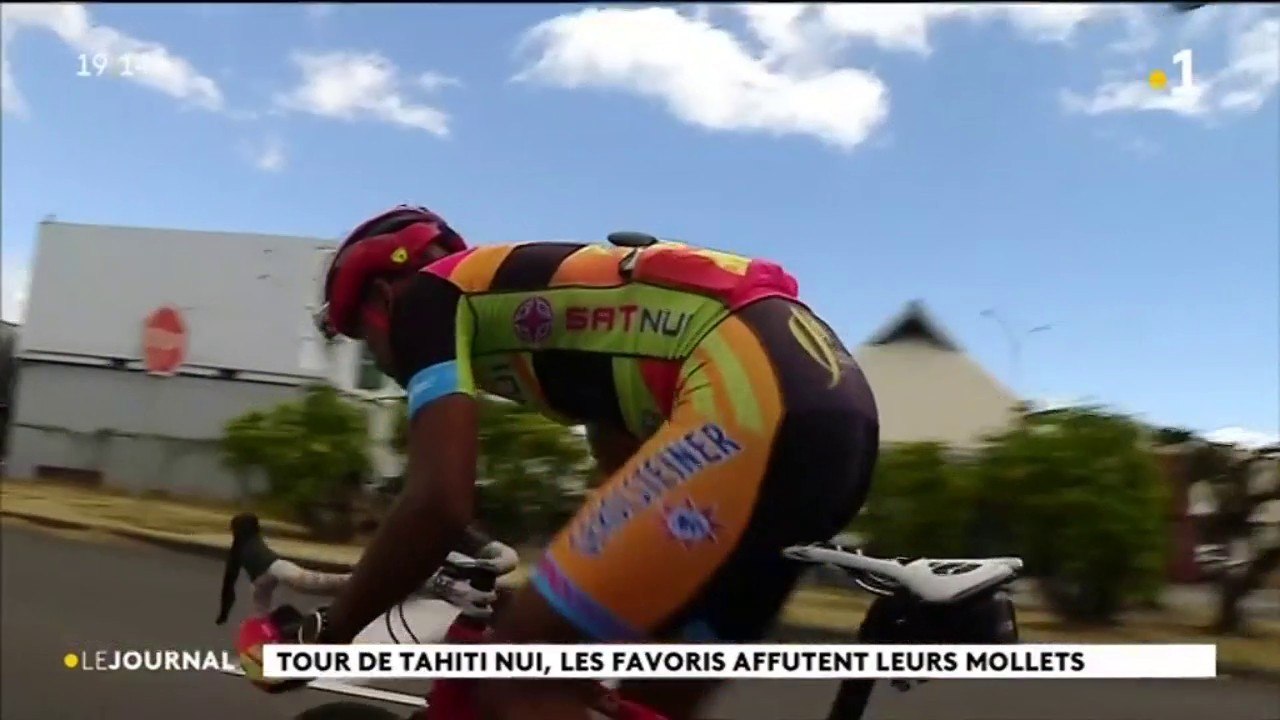 Cyclisme : derniers entraînements avant le tour de Tahiti 1/2