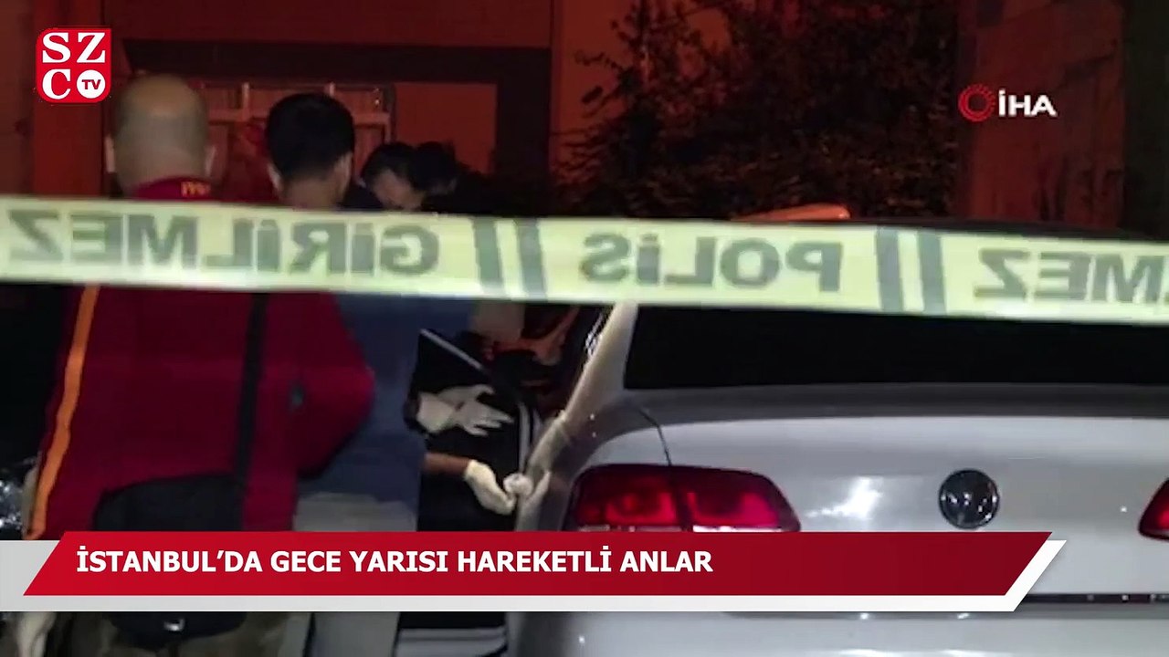 İstanbul’da gece yarısı hareketli anlar: ‘Dur’ ihtarına uymadı, polis ateş açtı