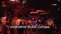 Dur ihtarına uymayan şüphelilerle polis arasında çatışma çıktı