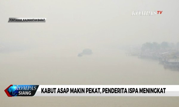 Kabut Asap Makin Pekat, Penderita ISPA di Pontianak Meningkat