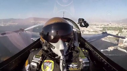 SOLOTÜRK'ten İzmir Körfezi'ne 'kokpit içi' bakış - İZMİR