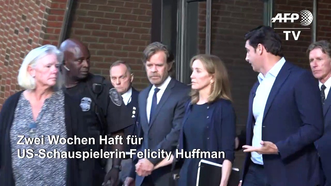 Haftstrafe für Felicity Huffman in Bestechungsskandal