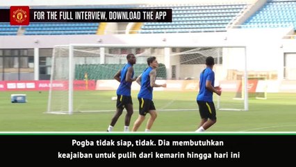 Solskjaer Memastikan Pogba Tak Tampil Melawan Leicester
