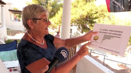 'Hakiki köy zeytinyağı ve tereyağı kilo aldırmaz' - MUĞLA