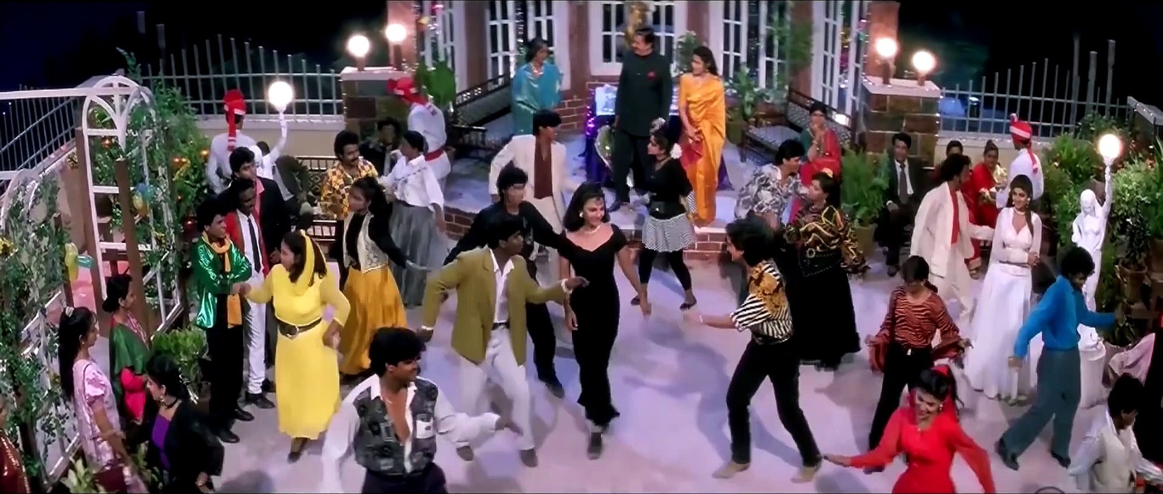 Chand Se Parda Kijiye  - Aao Pyaar Karen (1994) Full Video Song _HD__Full-HD