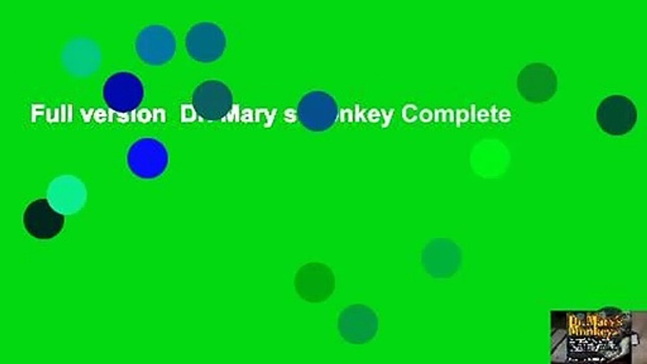 Full version  Dr. Mary s Monkey Complete