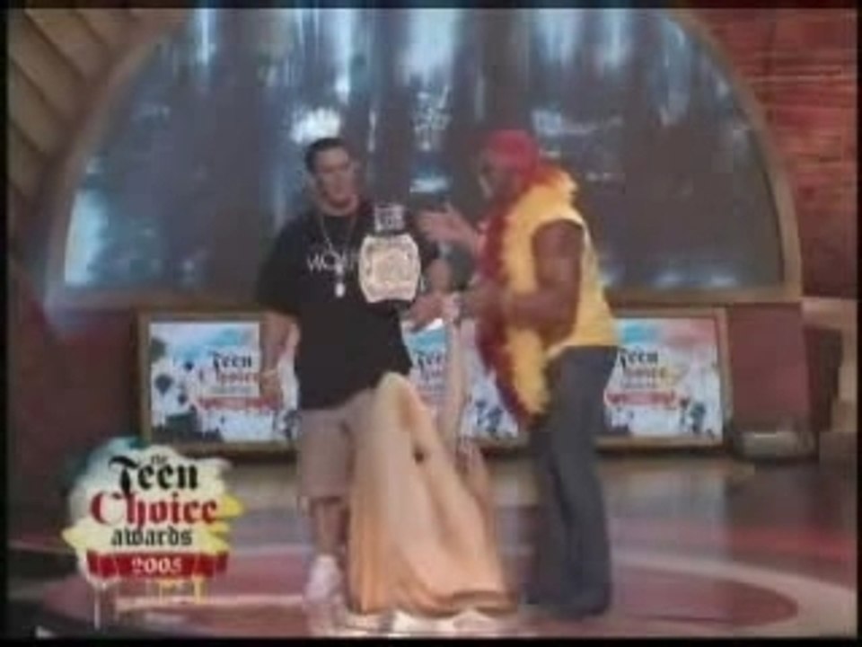 John Cena & Hulk Hogan Represents 2005 Teen Choice Awards