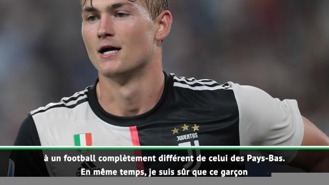 Juventus - Sarri compare De Ligt à... Platini