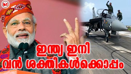 ഇന്ത്യ ഇനി വൻ ശക്തികൾക്കൊപ്പം