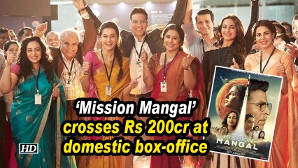 'Mission Mangal' crosses Rs 200cr at domestic box-office