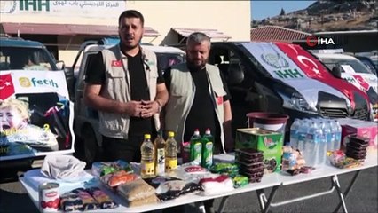 - İHH Ve Fetih-der'den İdlib'e Yardım Konvoyu