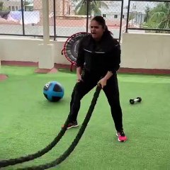Watch Video : Comedy actress vidyulleka raman Workout