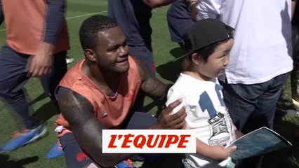 L'équipe de France à la rencontre du public japonais - Rugby - Bleus