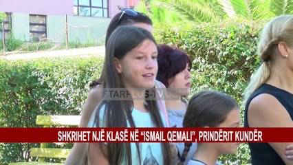 SHKRIHET NJË KLASË NË “ISMAIL QEMALI”, PRINDËRIT KUNDËR