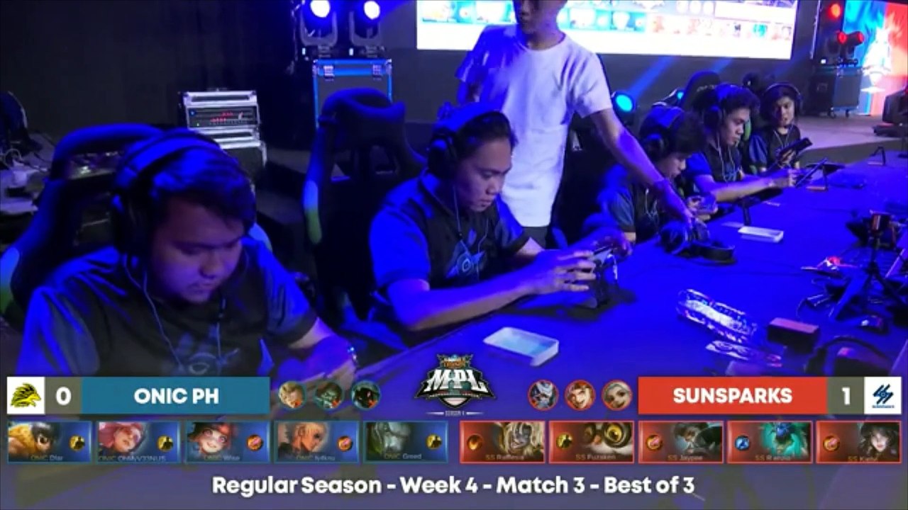 ONIC PH VS SUNSPARKS - MPL PH SEASON 4 | MOBILE LEGENDS
