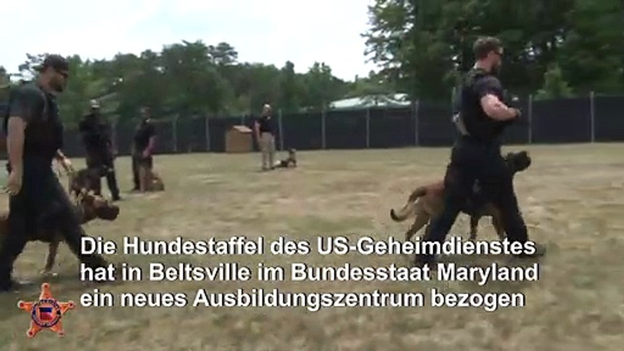 Hundestaffel des US-Geheimdienstes bezieht neues Quartier