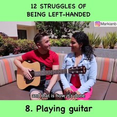 12 Struggles of Being Left-handed
