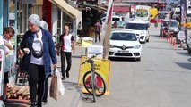 Tokat kaldırım işgali yapan esnafları 'yazıyla' uyardı