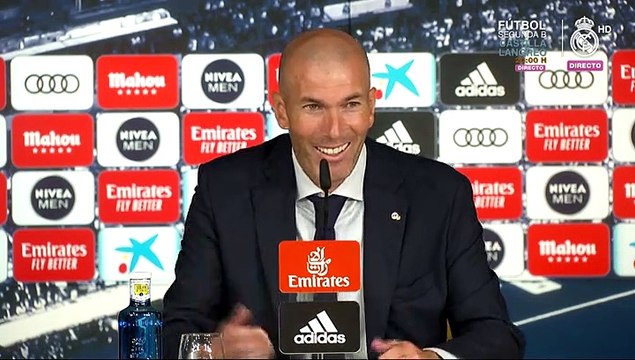 Zidane: No quiero buscar excusas pero cuando llegan jugadores de las selecciones, sin descanso, es más difícil