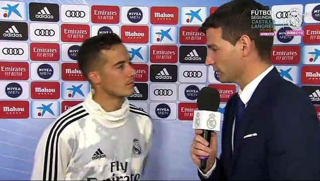 Lucas Vázquez: Ahora llega lo que nos gusta: jugar cada tres días
