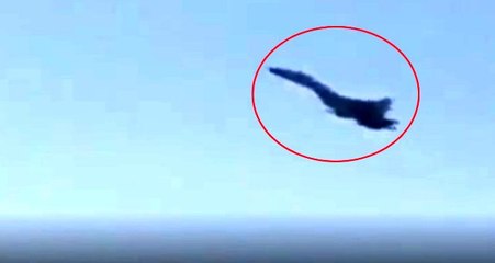 SU-35'in antrenman uçuşu nefesleri kesti