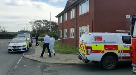 Serious flat fire in Blackpool