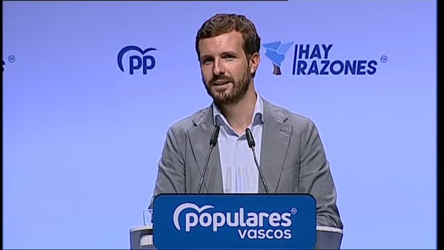 Pablo Casado: Yo soy también del PP vasco