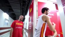 FIBA DÜNYA KUPASI: İspanya soyunma odası