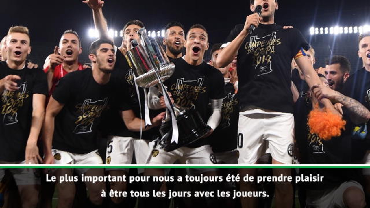 Valence - Marcelino, ému aux larmes : "Mes joueurs resteront dans mon cœur"